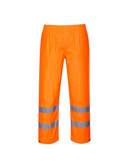 Pantalon de pluie Hi-Vis couleur : Orange taille L - PORTWEST