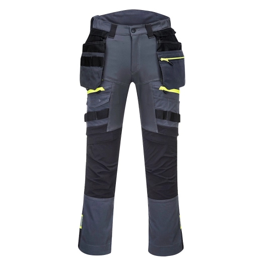 Pantalon DX4 poches flottantes démontables couleur : Gris Métal taille 48 - PORTWEST