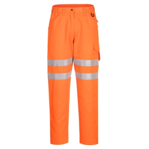 Pantalon éco haute visibilité couleur : Orange taille 42 - PORTWEST