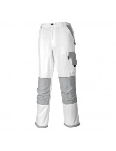 PANTALON PEINTRE PRO couleur Blanc taille M PORTWEST