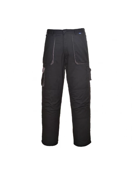 Pantalon Portwest Texo Contrast couleur : Noir Tall taille L - PORTWEST