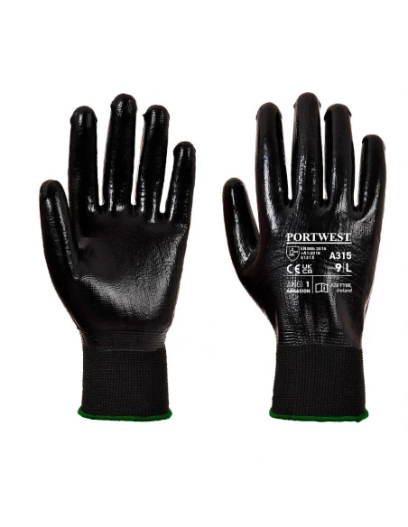 Gant All-Flex Grip couleur : Noir taille S - PORTWEST