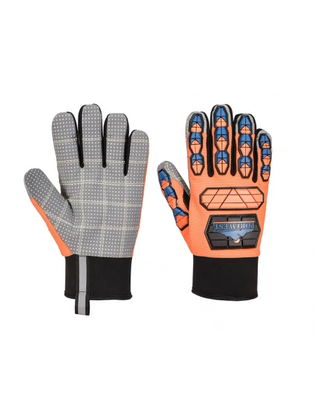 Gant Aqua-Seal Pro couleur : Orange/Bleu taille XXL - PORTWEST