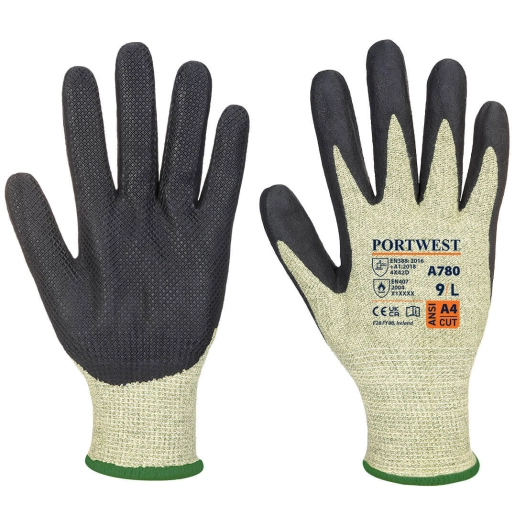 Gant Arc Grip couleur : Vert/Noir taille L - PORTWEST
