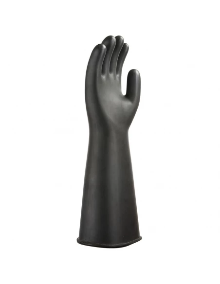 Gant Caoutchouc Latex Lourd couleur : Noir taille XXL - PORTWEST