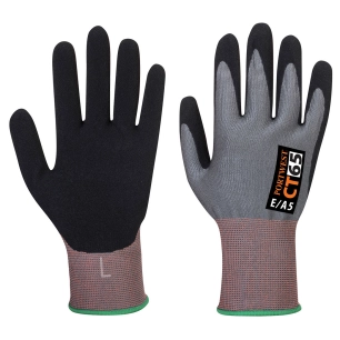Gant Cut CT VHR15 Mousse Nitrile couleur : Gris/Noir taille XXL - PORTWEST