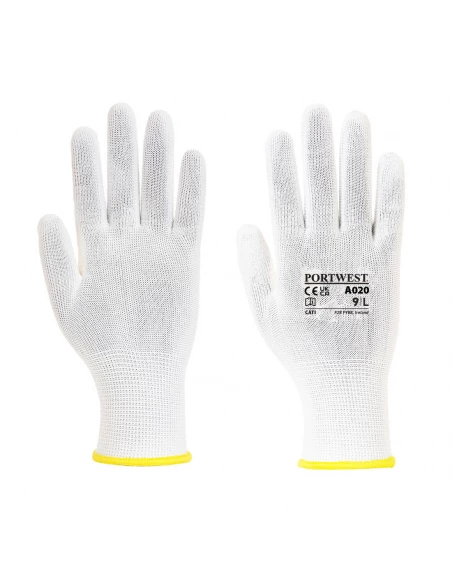 Gant d'assemblage couleur : Blanc taille M - PORTWEST