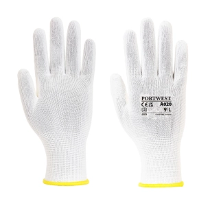 Gant d'assemblage couleur : Blanc taille XS - PORTWEST