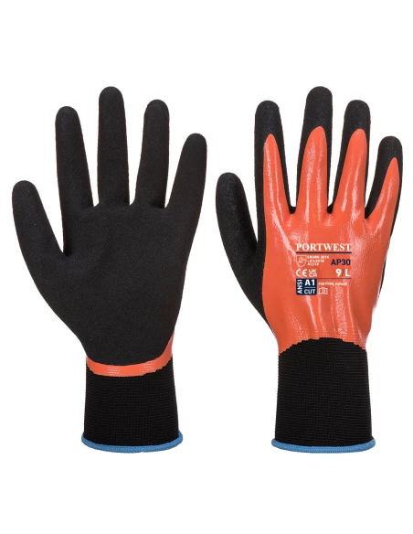 Gant Dermi Pro couleur : Orange/Noir taille XXL - PORTWEST