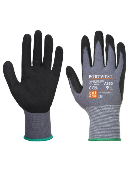 Gant DermiFlex couleur : Noir taille XXXL - PORTWEST