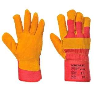 Gant Docker doublé polaire couleur : Rouge taille XL - PORTWEST