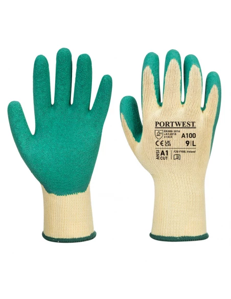 Gant Enduit Latex couleur : Vert taille XL - PORTWEST