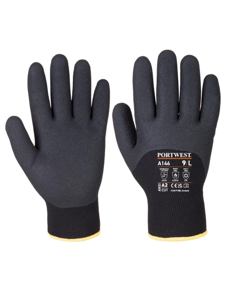 Gant Hiver Arctic couleur : Noir taille XL - PORTWEST