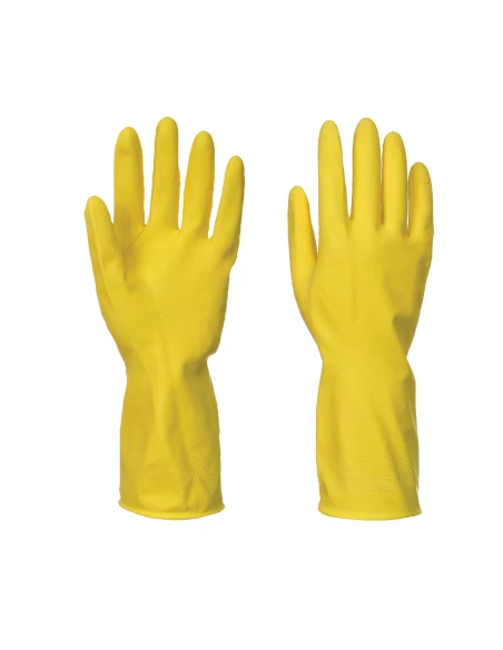 Gant Latex de ménage couleur : Jaune taille M - PORTWEST