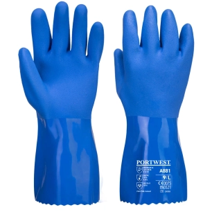 Gant Marine Chimie PVC Ultra couleur : Bleu taille XL - PORTWEST