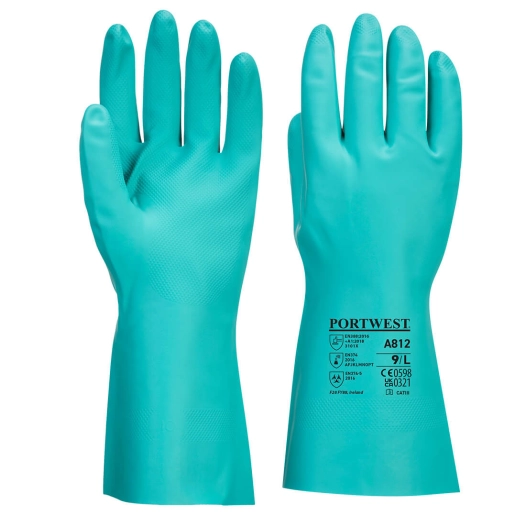 Gant Nitrosafe Plus Chimie couleur : Vert taille S - PORTWEST