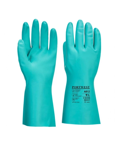 Gant Nitrosafe Plus Chimie couleur : Vert taille S - PORTWEST