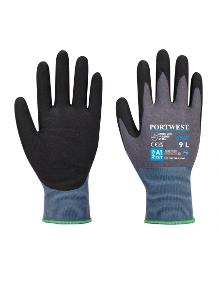 Gant NPR Pro Mousse Nitrile couleur : Noir/Gris taille S - PORTWEST