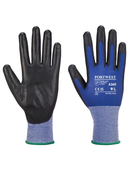 Gant Senti-Flex couleur : Bleu/Noir taille S - PORTWEST