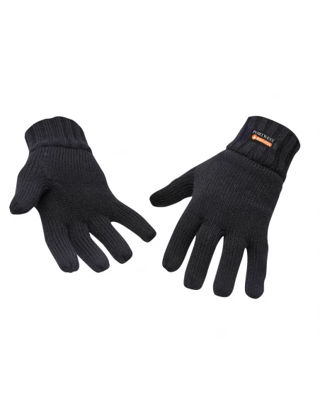 Gant tricot doublé Insulatex couleur : Noir taille - PORTWEST