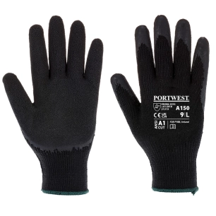 Gant tricoté enduit Latex Classique couleur : Noir taille XL - PORTWEST