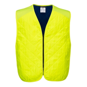 Gilet de Rafraichissement couleur : Jaune taille L/XL - PORTWEST
