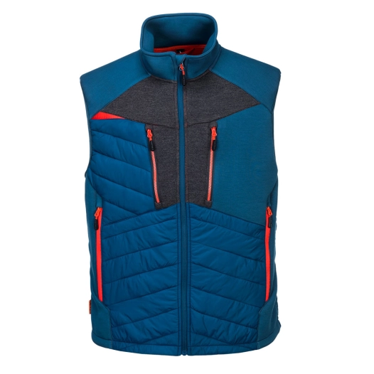 Gilet DX4 Baffle couleur : Bleu Metro taille M - PORTWEST