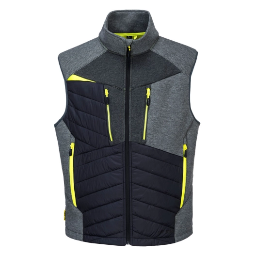 Gilet DX4 Baffle couleur : Gris Métal taille XXXL - PORTWEST