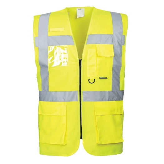 Gilet Hi-Vis Executive - Berlin couleur : Jaune taille XS - PORTWEST