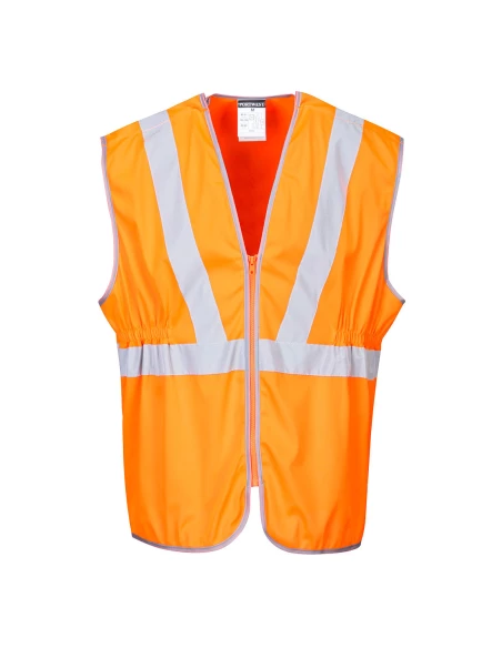 Gilet HV long RIS couleur : Orange taille XL - PORTWEST