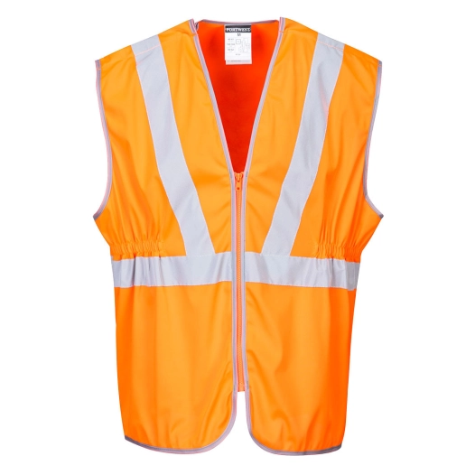 Gilet HV long RIS couleur : Orange taille XXL - PORTWEST