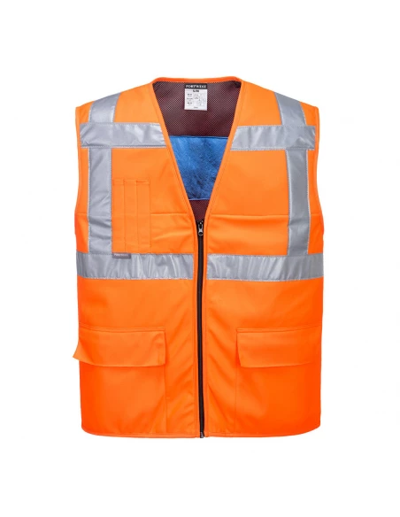 Gilet HV rafraîchissant couleur : Orange taille L/XL - PORTWEST