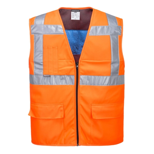 Gilet HV rafraîchissant couleur : Orange taille S/M - PORTWEST