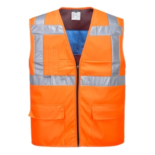 Gilet HV rafraîchissant couleur : Orange taille XX/3X - PORTWEST
