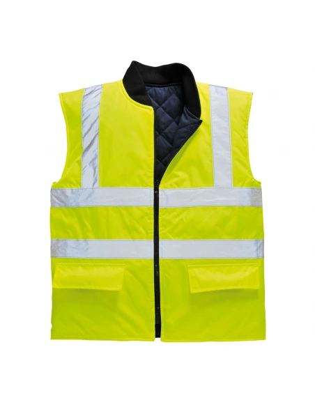 Gilet HV Réversible couleur : Jaune taille XS - PORTWEST