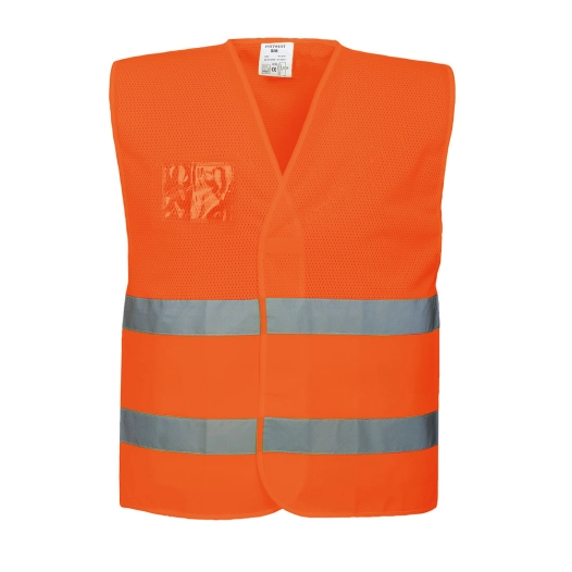 Gilet HV semi-maille couleur : Orange taille S/M - PORTWEST