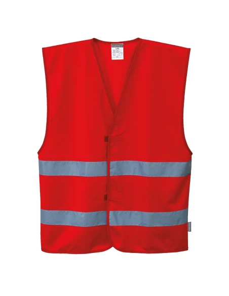 Gilet Iona couleur : Rouge taille L/XL - PORTWEST