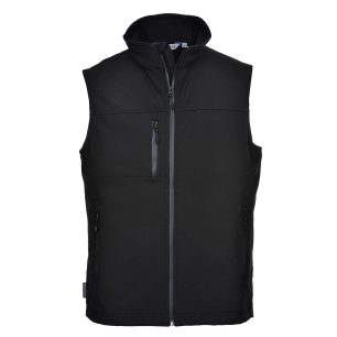 Gilet Softshell (3L) couleur : Noir taille M - PORTWEST