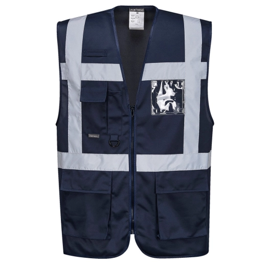 Iona Gilet Executive couleur : Marine taille XXXL - PORTWEST