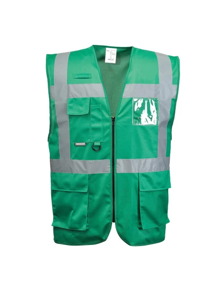 Iona Gilet Executive couleur : Vert bouteille taille L - PORTWEST