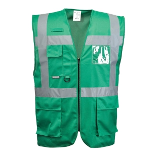 Iona Gilet Executive couleur : Vert bouteille taille M - PORTWEST