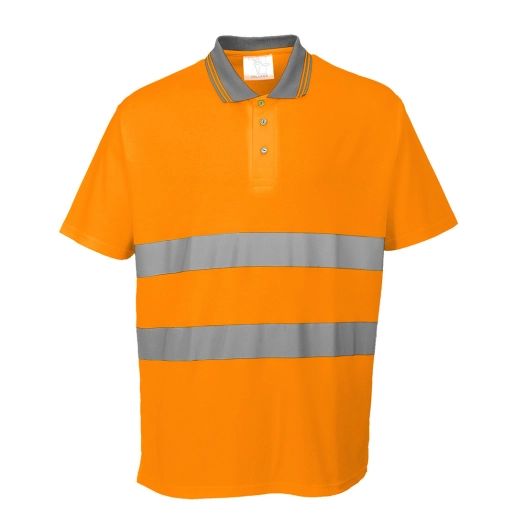 Polo Confort coton couleur : Orange taille M - PORTWEST
