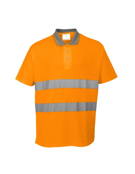 Polo Confort coton couleur : Orange taille XXXL - PORTWEST