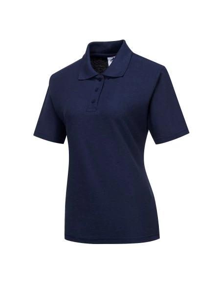 Polo Femme Naples couleur : Marine taille L - PORTWEST