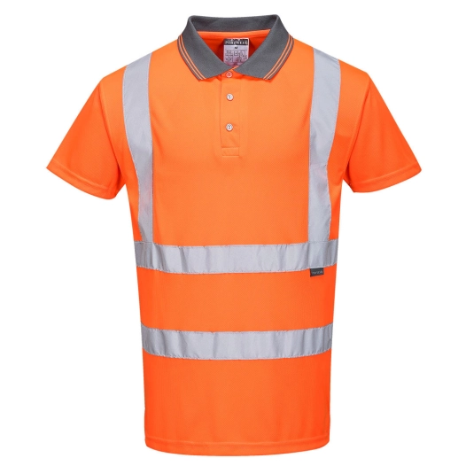 Polo Haute visibilité RIS couleur : Orange taille XS - PORTWEST
