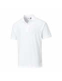 Polo Naples couleur : Blanc taille S - PORTWEST