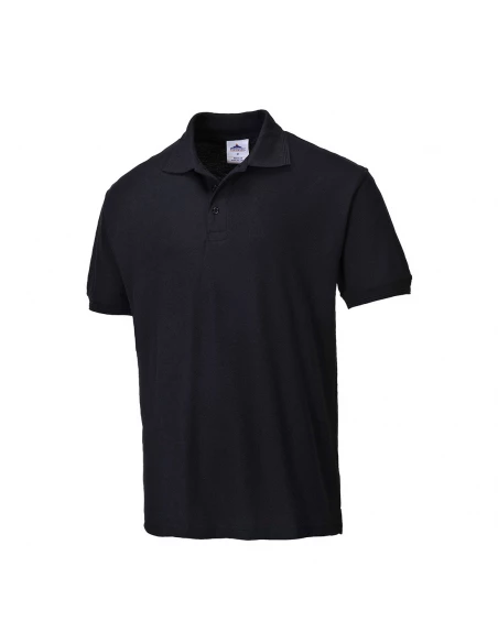 Polo Naples couleur : Noir taille S - PORTWEST