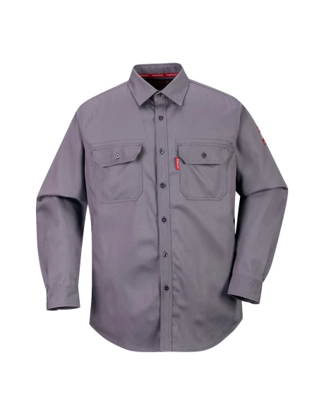 Chemise Bizflame 88/12 couleur : Gris taille M - PORTWEST