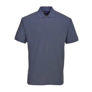Polo Naples couleur : Gris Métal taille XL - PORTWEST