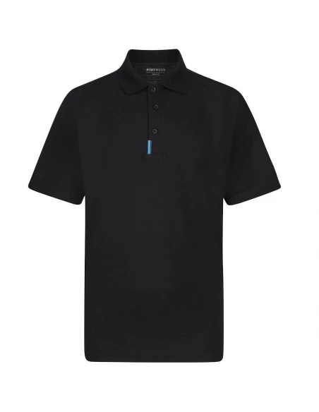 Polo WX3 couleur : Noir taille 4XL - PORTWEST